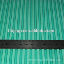 Green SBR Ribbed Rubber Sheet